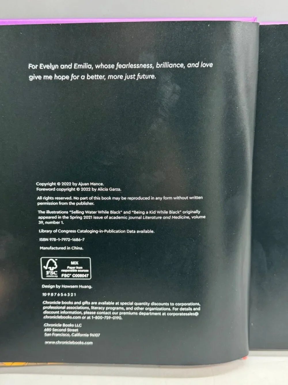 Chronicle Books this hardcover